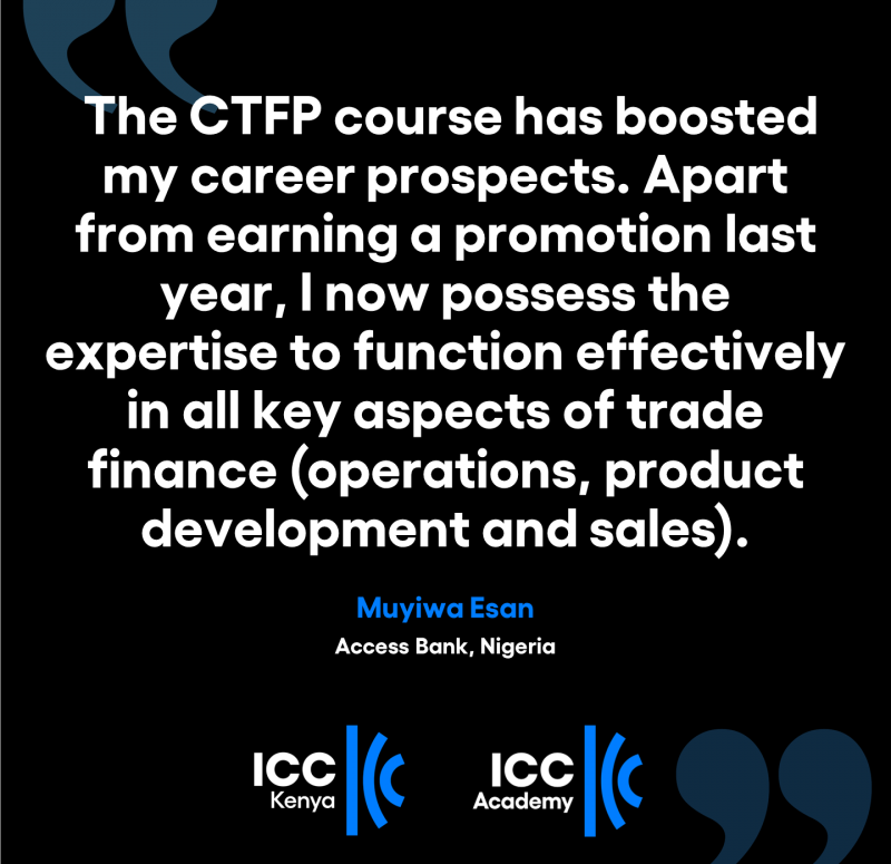 CTFP Testimonial ICC Kenya